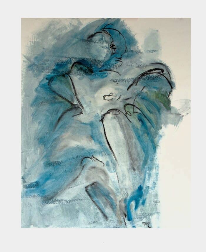 Lady in blue - Afbeelding 2