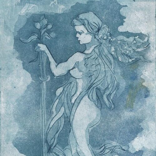Hera uitsnede -Grafiek by Ivon Spronck