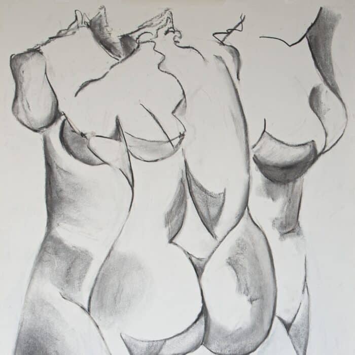 Niki-Niki uitsnede - schilderkunst by Ivon Spronck